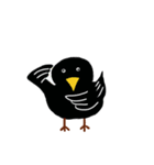 Little Blackbird small point of（個別スタンプ：8）