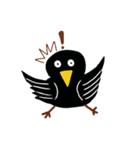 Little Blackbird small point of（個別スタンプ：21）