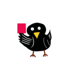 Little Blackbird small point of（個別スタンプ：27）