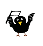 Little Blackbird small point of（個別スタンプ：29）