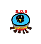 Little Blackbird small point of（個別スタンプ：38）