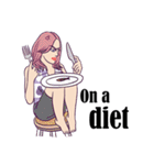 The Mad Model（個別スタンプ：3）