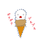かわいいアイスクリームスタンプ（個別スタンプ：37）