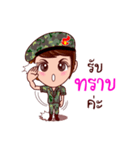 Gigi Junior The Cute Soldier（個別スタンプ：10）