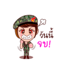 Gigi Junior The Cute Soldier（個別スタンプ：36）