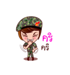 Gigi Junior The Cute Soldier（個別スタンプ：37）