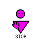 へんてこな男女（個別スタンプ：30）