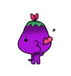 Aubergine（個別スタンプ：2）