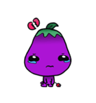 Aubergine（個別スタンプ：7）