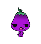 Aubergine（個別スタンプ：9）