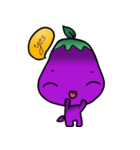 Aubergine（個別スタンプ：13）