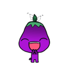 Aubergine（個別スタンプ：16）