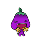 Aubergine（個別スタンプ：32）