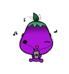 Aubergine（個別スタンプ：36）