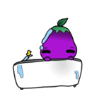 Aubergine（個別スタンプ：39）