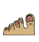 Toes family（個別スタンプ：6）