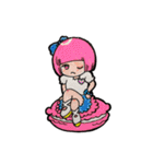 舞台『マカロンちゃんの憂鬱』公式スタンプ（個別スタンプ：1）