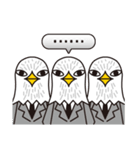 鳥リーマンとりお2（個別スタンプ：6）