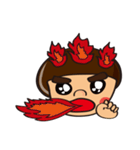 Cute girl's Day（個別スタンプ：5）