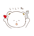 主にくま。（個別スタンプ：16）