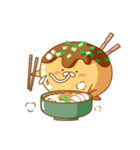 たこ焼きさん No3（個別スタンプ：15）