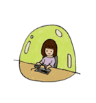 今日のイラスト 3（個別スタンプ：18）