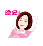 Life Series - Mrs. Rich's Life（個別スタンプ：21）