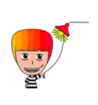 No Name Crazy Boy（個別スタンプ：34）