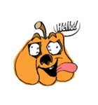 Halloween special : Am a pumpkin ！（個別スタンプ：1）