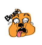 Halloween special : Am a pumpkin ！（個別スタンプ：6）