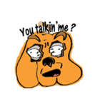 Halloween special : Am a pumpkin ！（個別スタンプ：15）