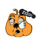 Halloween special : Am a pumpkin ！（個別スタンプ：16）