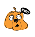 Halloween special : Am a pumpkin ！（個別スタンプ：17）