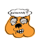 Halloween special : Am a pumpkin ！（個別スタンプ：28）