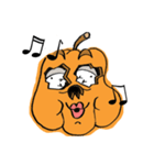 Halloween special : Am a pumpkin ！（個別スタンプ：33）
