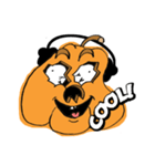 Halloween special : Am a pumpkin ！（個別スタンプ：34）