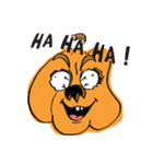 Halloween special : Am a pumpkin ！（個別スタンプ：39）