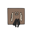 フクメンマルサンカクシカク（個別スタンプ：34）