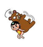 金太郎とクマ吉（個別スタンプ：11）