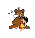 金太郎とクマ吉（個別スタンプ：12）