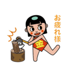 金太郎とクマ吉（個別スタンプ：22）