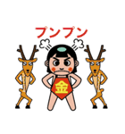 金太郎とクマ吉（個別スタンプ：23）