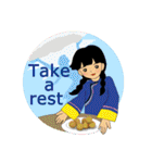 Hakka Life (English)（個別スタンプ：12）
