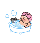 ブタ子ちゃんの毎日（個別スタンプ：15）