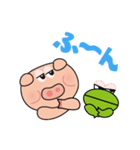 ブタ子ちゃんの毎日（個別スタンプ：17）