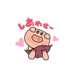 ブタ子ちゃんの毎日（個別スタンプ：35）