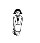 girl in the red skirt（個別スタンプ：2）