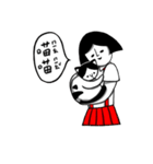 girl in the red skirt（個別スタンプ：9）
