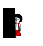 girl in the red skirt（個別スタンプ：12）