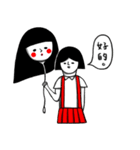 girl in the red skirt（個別スタンプ：14）